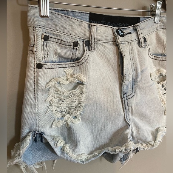 ONE Teaspoon Distressed Jeans Size 25 - Picture 2 of 16